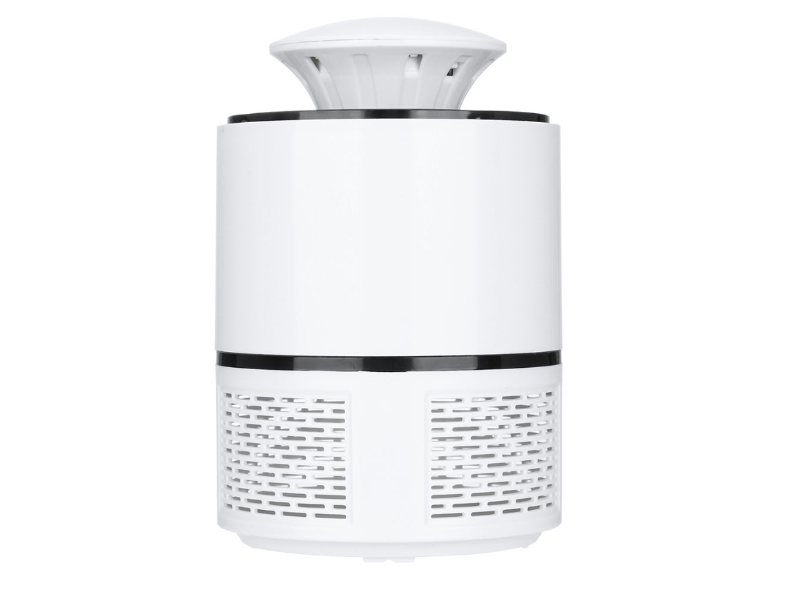Lámpara UV eléctrica USB segura 2026 para matar mosquitos, moscas e insectos en exteriores (blanca)