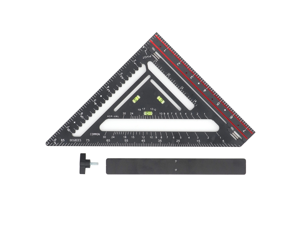 Escuadra De Carpintero Plegable De Plástico Multifuncional De 90 Grados Para Carpintería Y Proyectos.