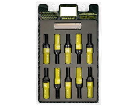 Kit de tornillos OMP OMPS09971209 28 mm Amarillo M12 x 1,25