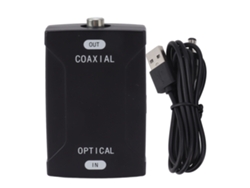 Convertidor Coaxial Óptico Bidireccional, Adaptador Spdif, Convertidor De Señal De Audio Digital