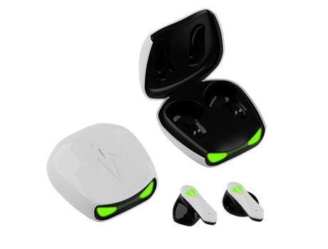 Auriculares Bluetooth True Wireless X16 In-Ear Low Latency X15 Gaming White