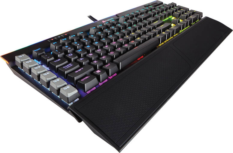 Teclado Gaming CORSAIR K95 Platinum (Mecánico - Español - Negro)