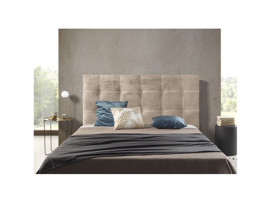CABECERO IRIS TELA BEIGE 145