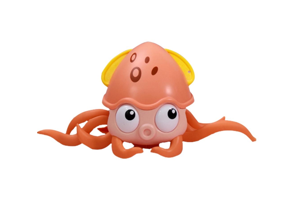 Juguete de baño de pulpo con resorte
