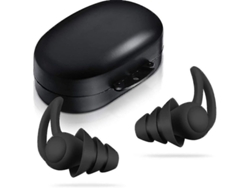 Auriculares Con Almohadillas De Silicona De Tres Capas Para Dormir, Con Reducción De Ruido (negros)