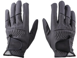 Guantes de golf para hombre, para mano izquierda o derecha, suaves, blancos y grises, para entrenamiento | Sin marca