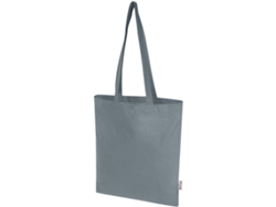 Bolsa Tote De 7 L De Algodón Reciclado De 140 G/m² Con Certificado Grs "madras Blend"