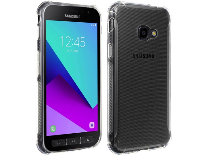 Carcasa Samsung Galaxy Xcover 4, 4s 4smarts PACK-360-4SMA-G398F Transparente