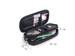 2026-bolsa De Maquillaje Para Mujeres Con Espacio Organizador Kit Viaje Impermeable Nylon