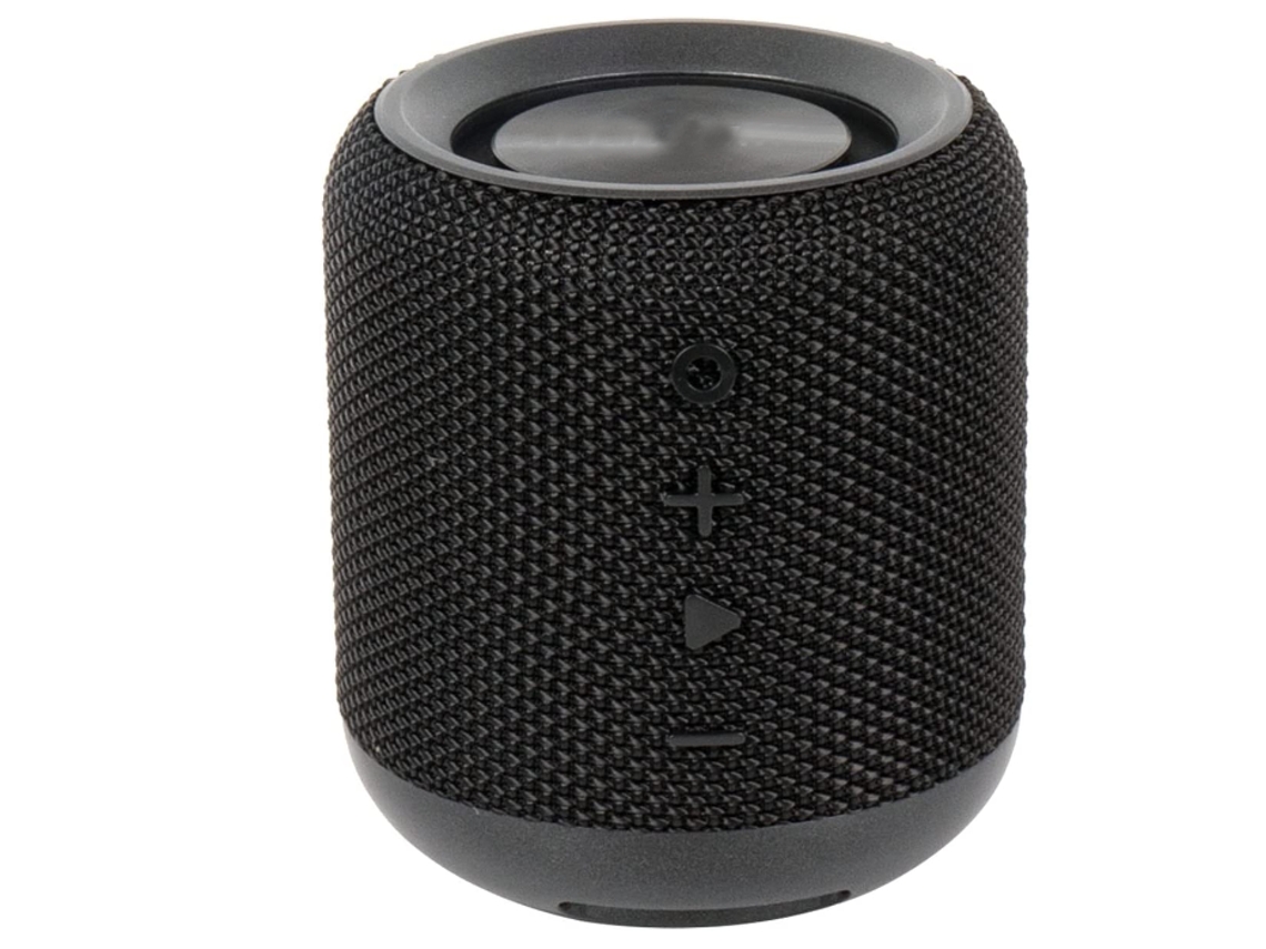 Altavoz Bluetooth inalámbrico portátil con sonido envolvente estéreo TWS, resistente al agua IPX6, color negro Yizhood