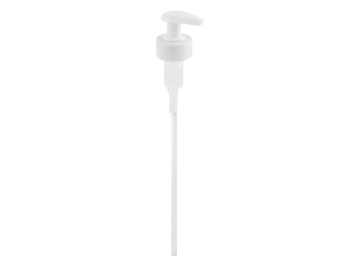 Dispensador De Bomba Para Botella De Especias De Plástico De Un Galón, Roscado, A Prueba De Fugas, 32 Cm, Blanco