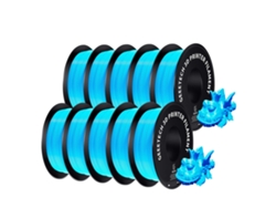Filamento de impresión 3D, PLA ecológico, alta resistencia, azul agua OEM