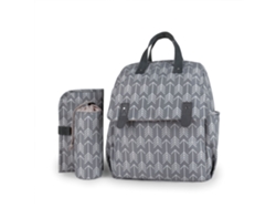 Bolsa de pañales multifuncional con opción de correa simple o doble para mamás y bebés, ideal para salidas y para usar con cochecito. de Yunzii