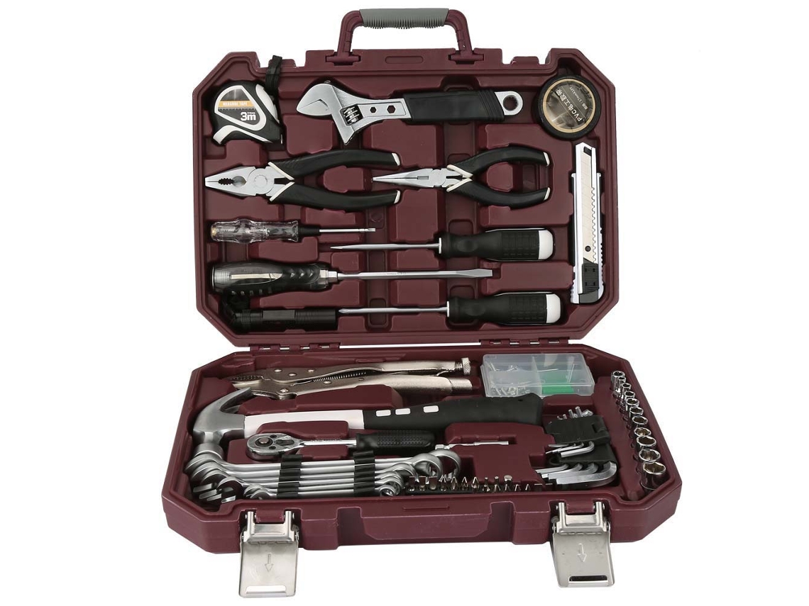 Kit de herramientas de reparación de automóviles para mantenimiento del hogar y bricolaje
