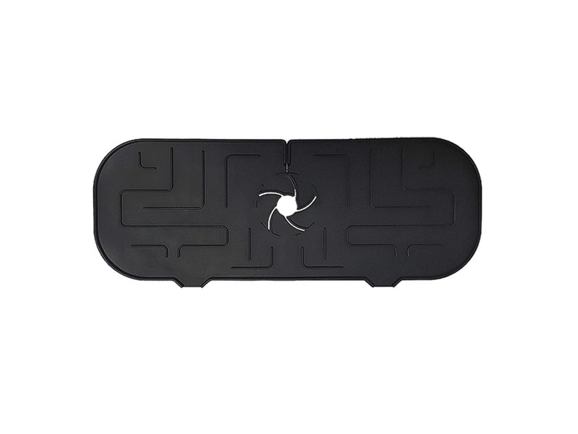 Protector de desagüe de silicona para grifo de cocina contra salpicaduras