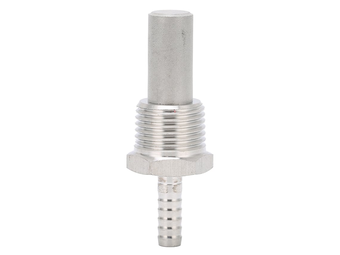Piedra De Aireación De Acero Inoxidable De 0,5 Μm, Difusor De 1/2 Mpt Para Accesorio De Oxigenación En La Elaboración Casera De Cerveza.