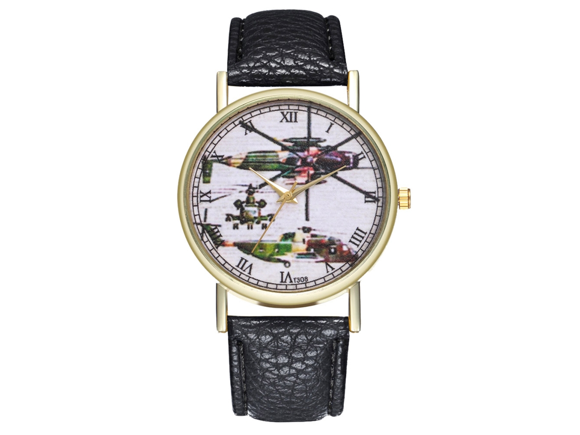 Reloj De Pulsera De Aleación Para Hombre, Elegante Y Moderno, Con Esfera Redonda De Acero Inoxidable, Color Plata Y Negro.