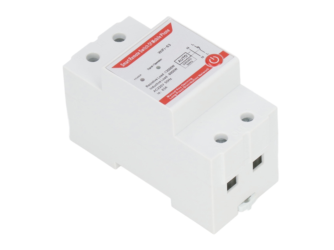 Control remoto con temporizador, Wi-Fi y Bluetooth