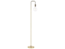 Lámpara de pie BELIANI Savena de Hierro Dorado 20x14x140