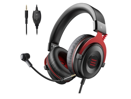 BISBISOOUS Auriculares para Juegos con Cable para Ps4 con micrófono con cancelación de Ruido Compatible con computadora con Controlador Ps4/Ps5