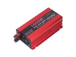 2026dz-inversor De Onda Senoidal Pura 1600w De Aleación De Aluminio Protector Para Solar Exterior Coche Barco Dc12v A Ac220v