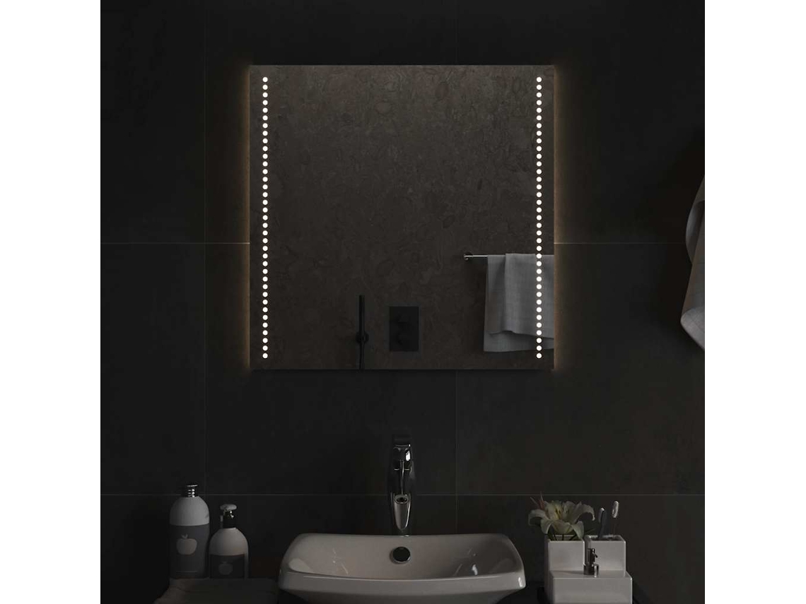 Espejo De Baño Con Led 60x60 Cm