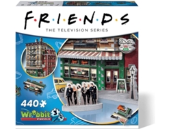 Puzzle 3D WREBBIT 3D Central Perk Friends (Edad Minima: 8 anos - 440 Piezas)