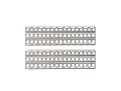 2026-2 Tablas Antideslizantes De Metal Escaleras De Arena Para Coches Modelo Rc 1/10