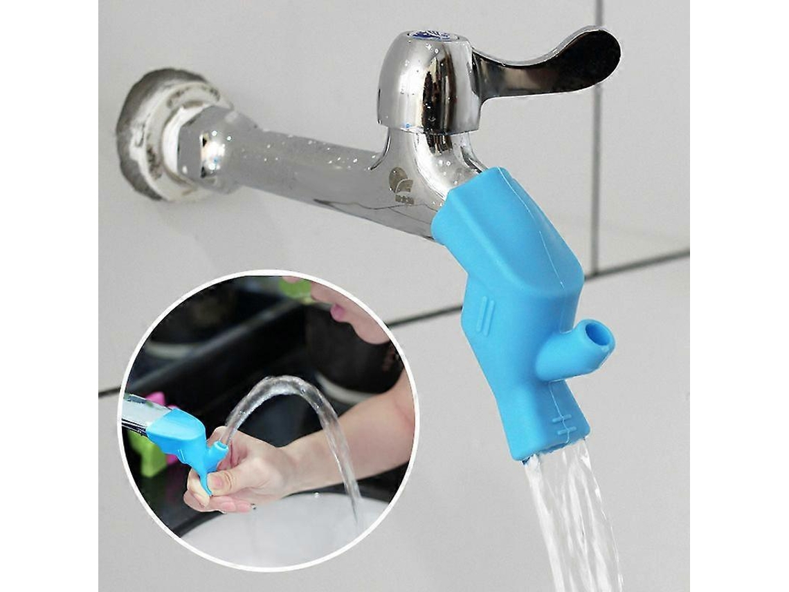 Extensor De Grifo De Silicona 2 Piezas Accesorios De Cocina Y Baño Flexible Para Niños Y Hogar