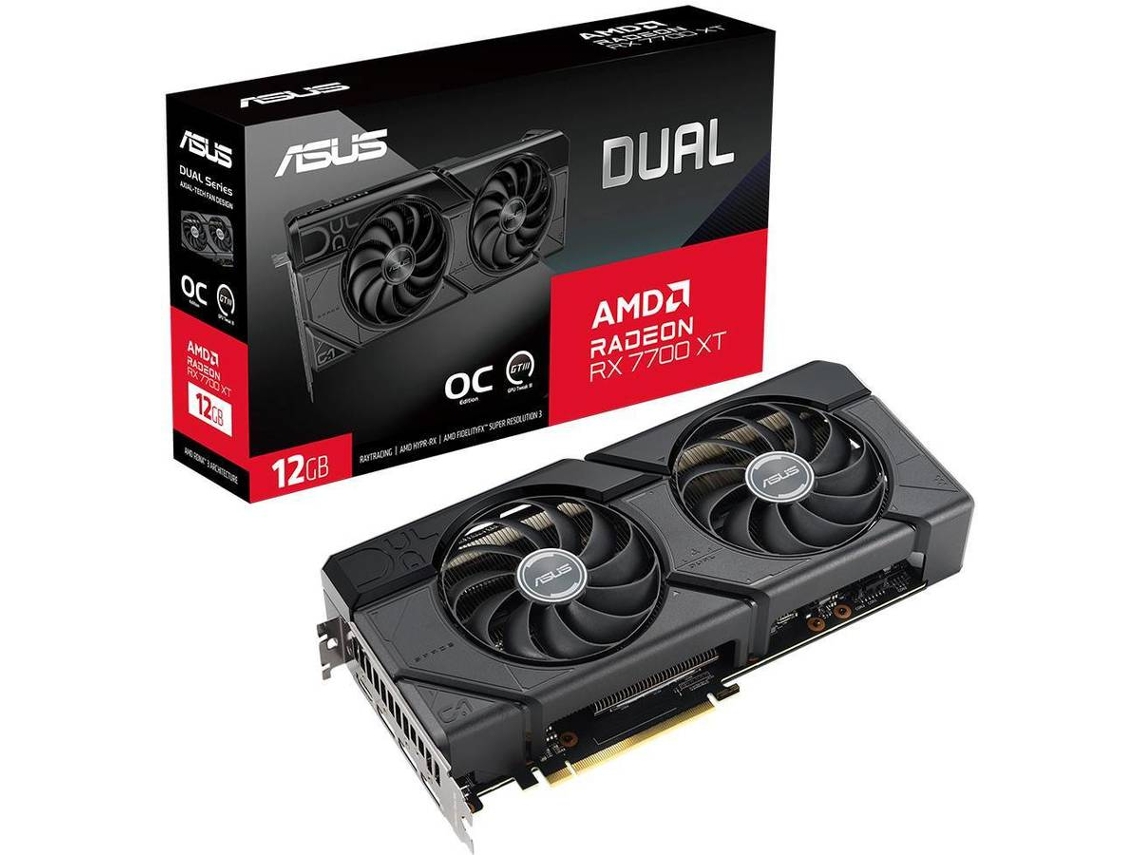 Tarjeta Gráfica ASUS Dual-R- X7700XT-O12G