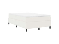 Maison Exclusive - Cama Tipo Box Spring Crema Y 120 X 190 Cm Tela De Pana
