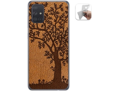 Carcasa Samsung Galaxy A71 5G TUMUNDOSMARTPHONE Cuero 03 Multicolor