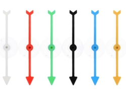 Piezas De Flechas Giratorias Con Ventosa De Plástico, Accesorios Portátiles Para Juegos De Mesa.