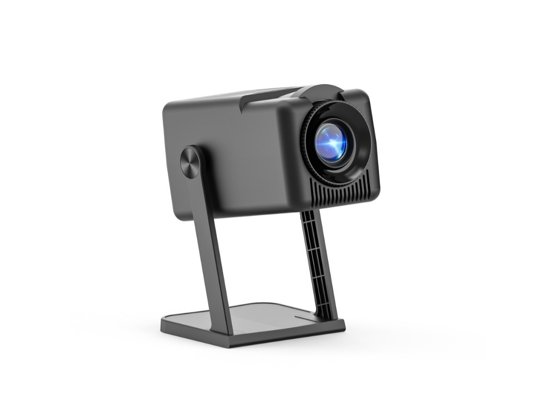 Miniproyector doméstico Sfushos K300 negro 1080p 4K HD, cine en casa inteligente, inalámbrico, Android, versión europea