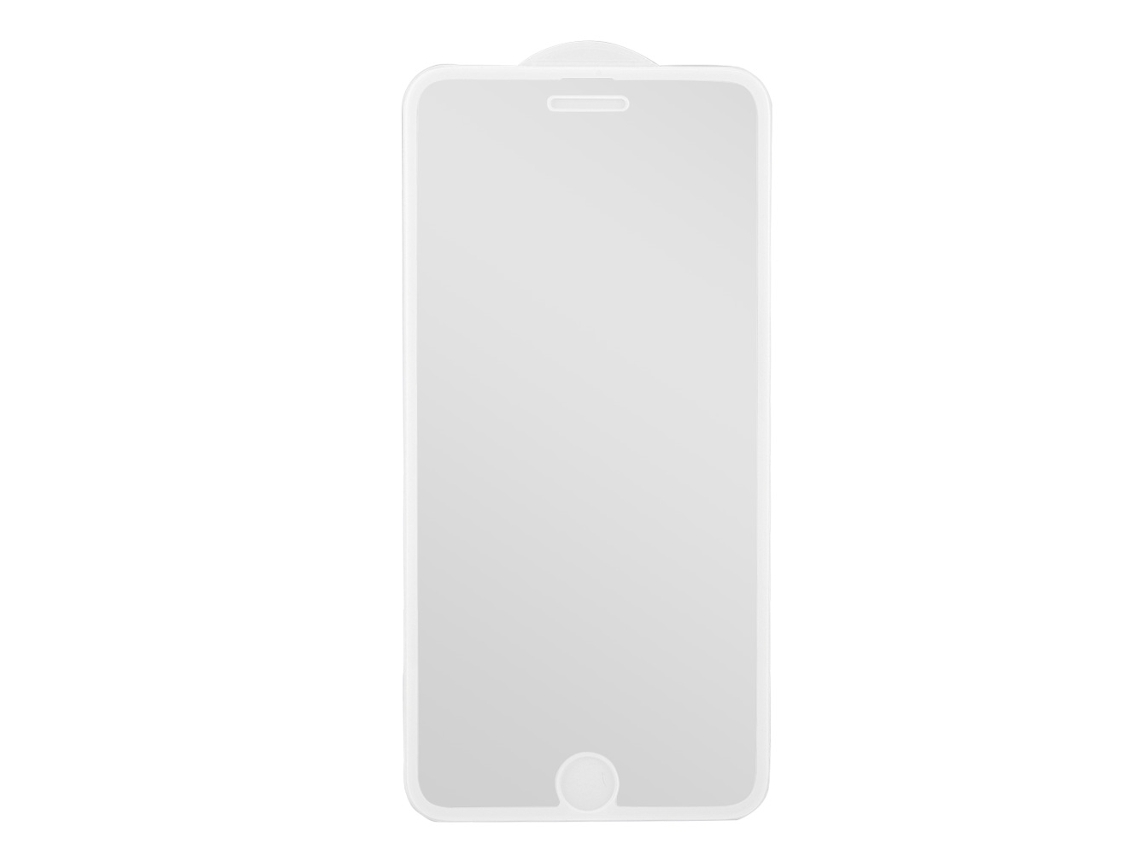 Protector De Pantalla De Vidrio Templado (borde Duro 3d De Cobertura Total Blanco Hd) Para Iphone 6/7/8