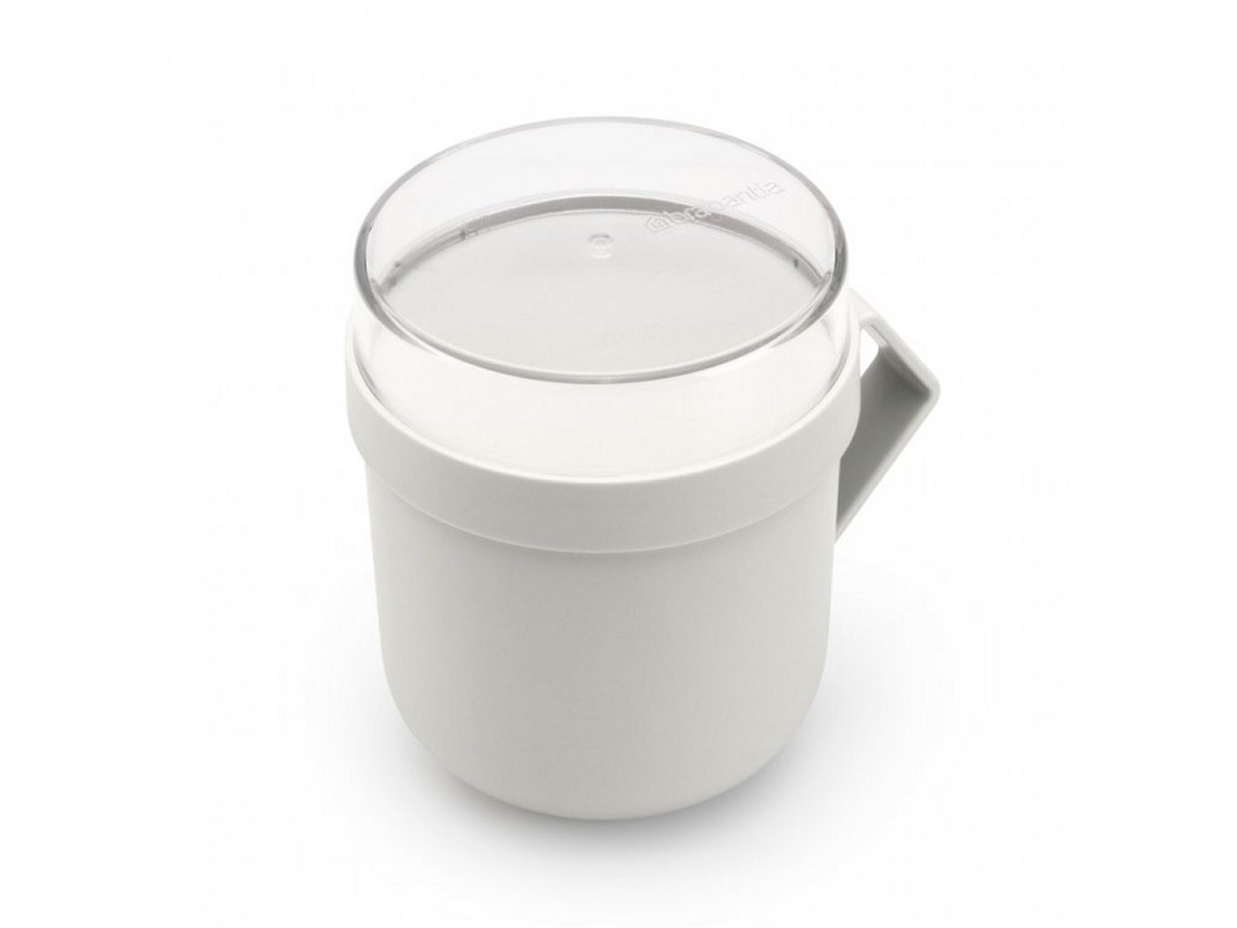 Recipiente Para Sopa 0,6L Gris Claro