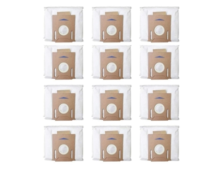 Pacote com 12 sacos de pó para ecovacs t8 t8 aivi dx93