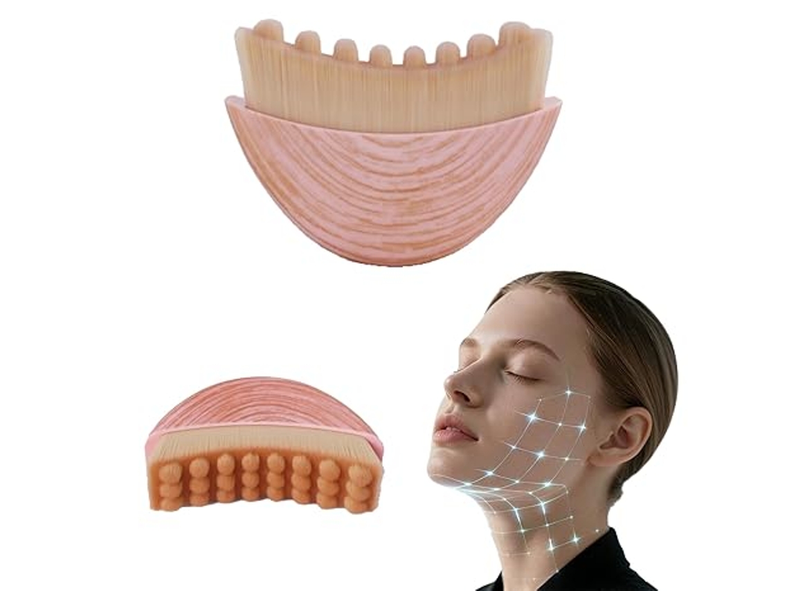 Cepillo Facial Para El Contorno Linfático, Reduce La Hinchazón Y Alivia La Fatiga. Siurn
