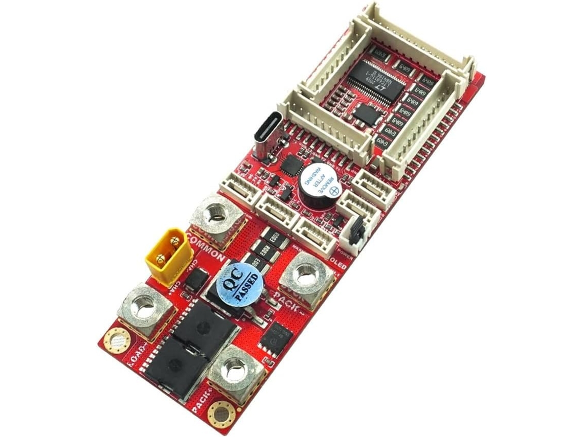 Placa De Protección De Batería Inteligente Integrada De 24s 70a Con Múltiples Funciones