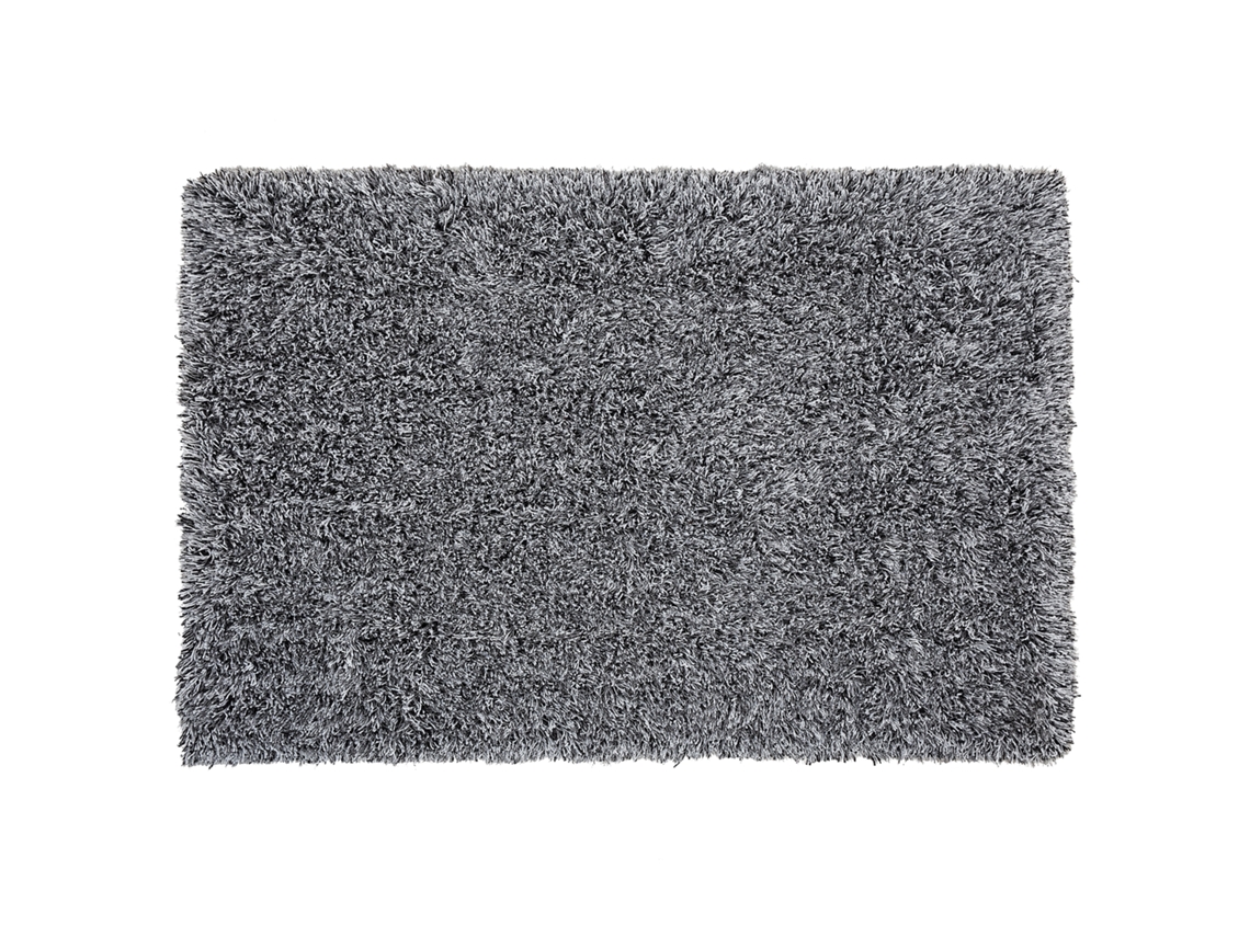 Alfombra BELIANI Cide de Poliéster Negro 160x230