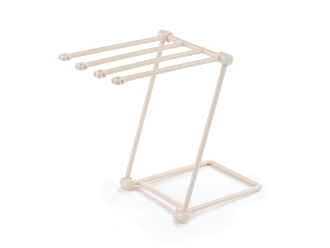 Toallero Vertical, Plegable para Cocina, Beige RNEMITERY