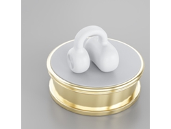 Mini auriculares inalámbricos, portátiles y con batería de larga duración. Mdug (blancos)