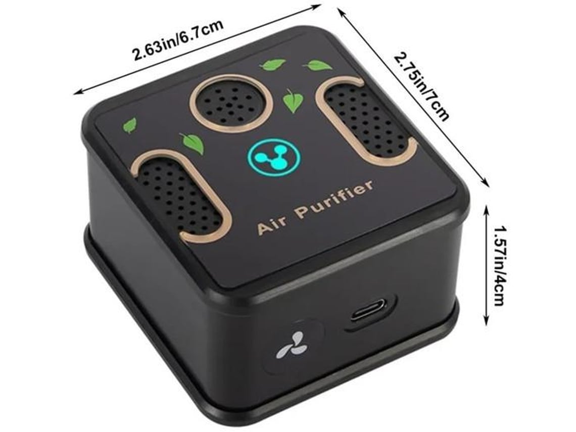 Ionizador De Aire Plug In Para Casa/cuarto/baño Yizhood Blanco