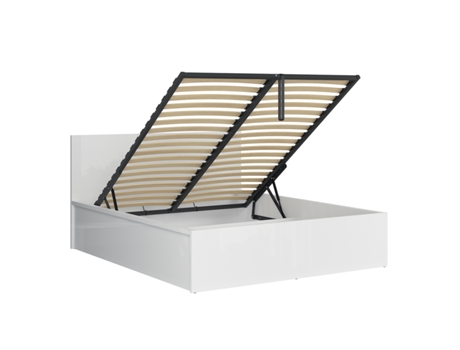 Cama Box Edwin Blanca 160X200 Incluye Somier PETITS-MEUBLES