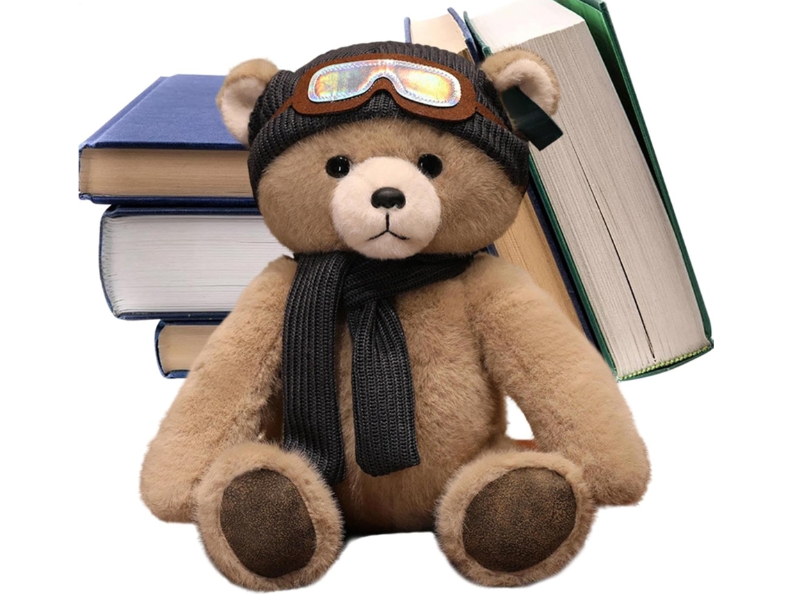 Lindo y suave oso de peluche, ideal para niños y mujeres, perfecto para sofá, mesita de noche, Vayotoy
