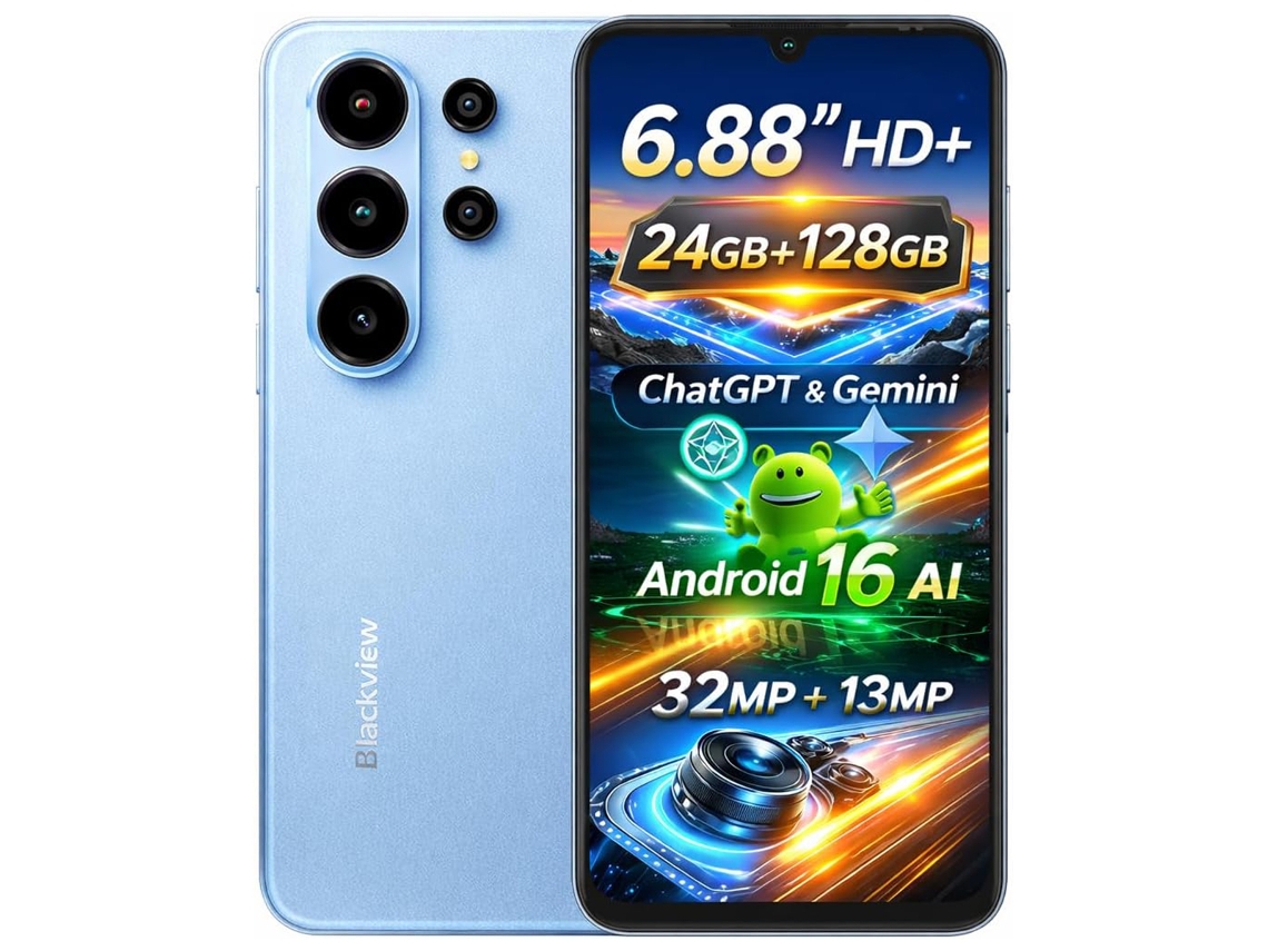 Smartphone Blackview Wave 10 (6,88'' - 32 GB - 128 GB - Azul)