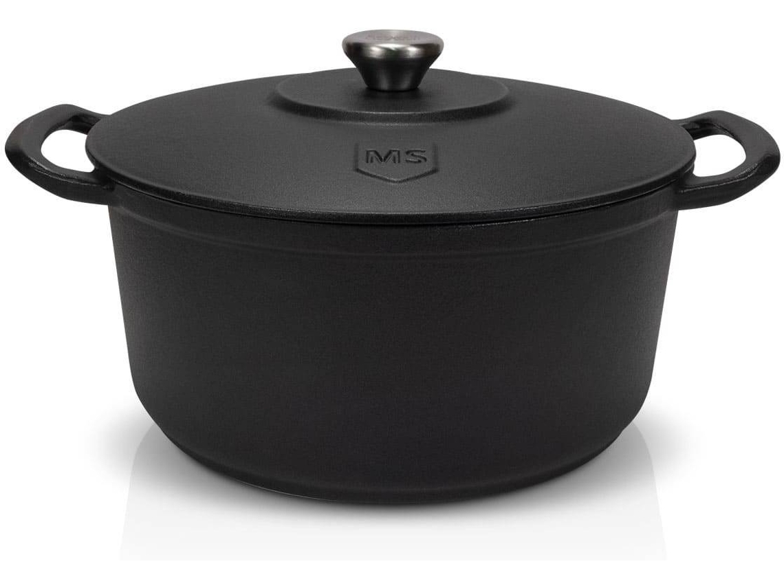 Olla MASTER SWISS Hierro Fundido F (Negro - 28 cm - 6 L)