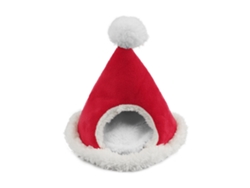 Nido Navideño De Algodón Suave Para Animales Pequeños: Cobaya, Hámster, Erizo.