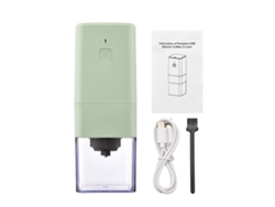 Mini Molinillo De Café Eléctrico Portátil Con Ajuste De Molienda Y Cámara Extraíble Para El Hogar, Los Viajes Y La Oficina.
