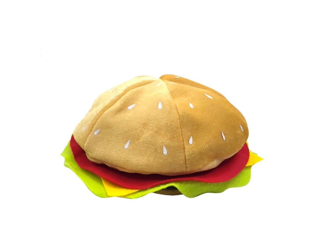 Sombrero divertido de hamburguesa, comida rápida, pizza, suministros para fiestas, sombrero loco y tonto